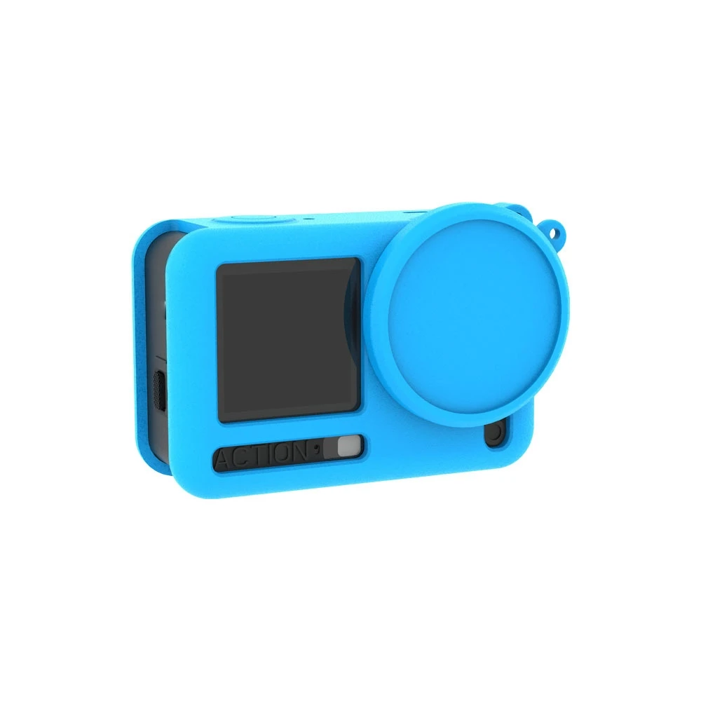 

For DJI Action6 Silicone Protective Case Sports Camera Shockproof and Scratch-Resistant Protective Case Accessory