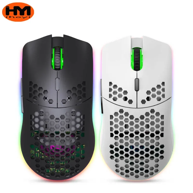 

Original 2.4G Wireless Mouse Rechargeable RGB Illuminated 6-Button Office Gaming Computer Bluetooth Mouse