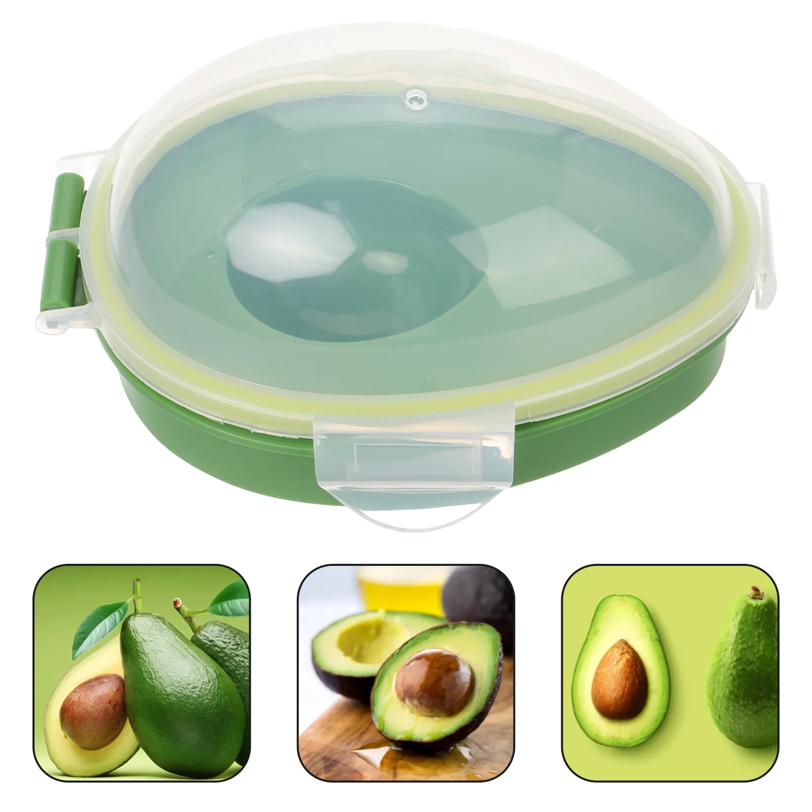 

Avocado Crisper Kitchen Accessory Storage Container Gadget Holder Fruit Organizer Supply Fruits