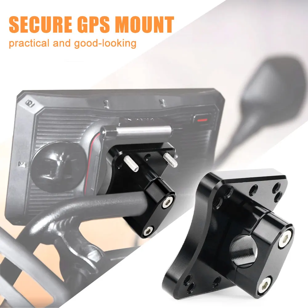 Universal 22mm Handlebar GPS Mount GPS Navigation Mount Bracket Holder For BMW Ducati Honda Kawasaki Suzuki Yamaha Triumph KTM