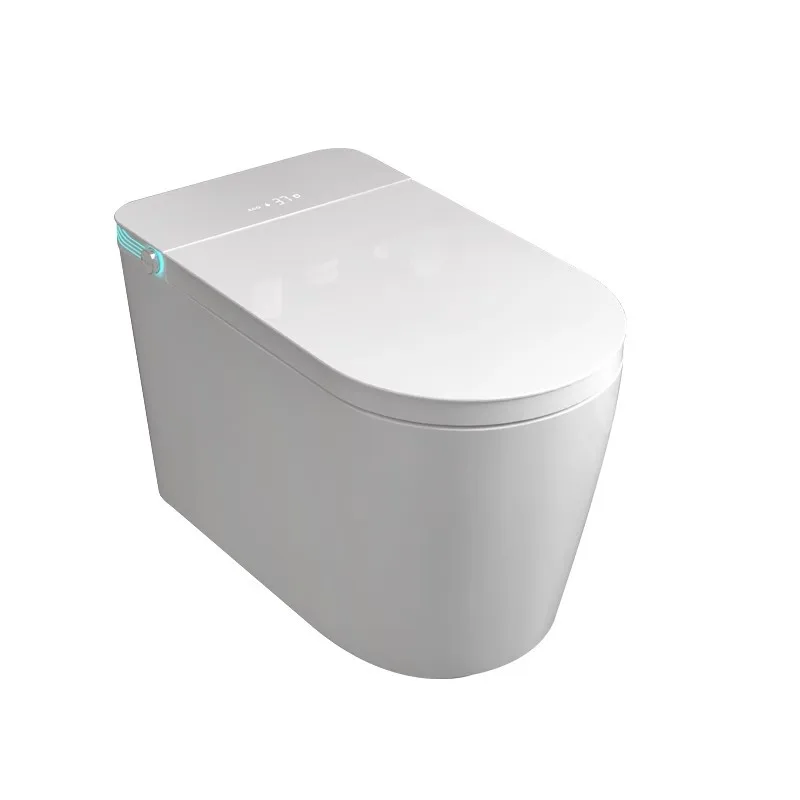 Large size and large seat toilet, fully automatic integrated instant heat, unlimited water pressure smart toilet