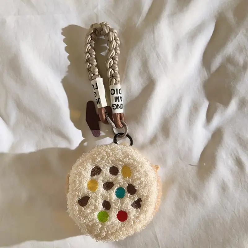 

Miniature donutes Shaped Plush Purse Practical Zippers Pocket Compact Design For Everyday Carry Kids Accessories 20CA