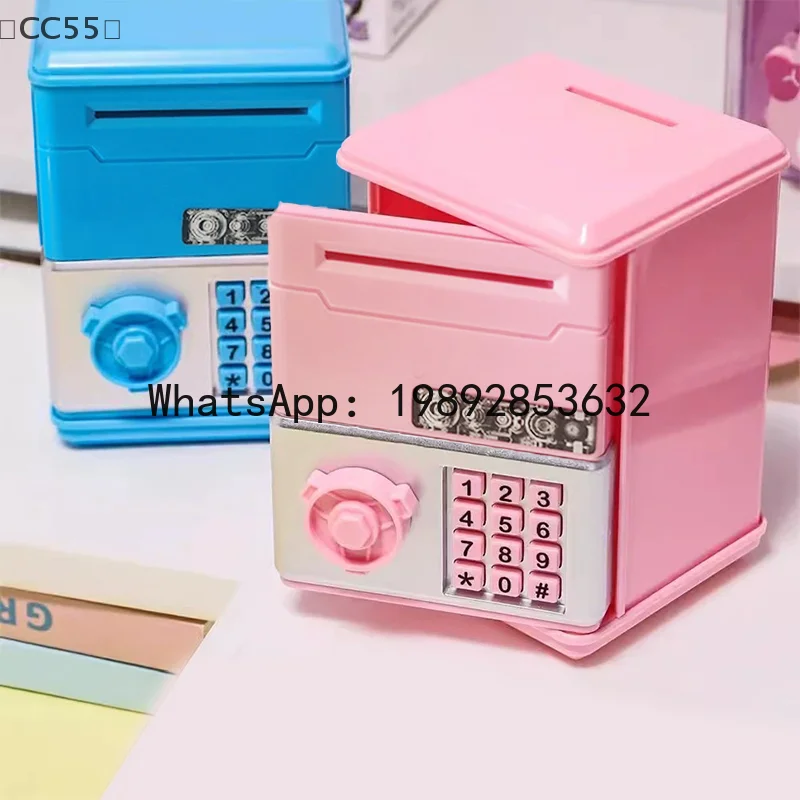 

Creative Mini Size Savings Bank Children's Storage Piggy Bank Girl Storage Box Toy Birthday Gift（button is unavailable）