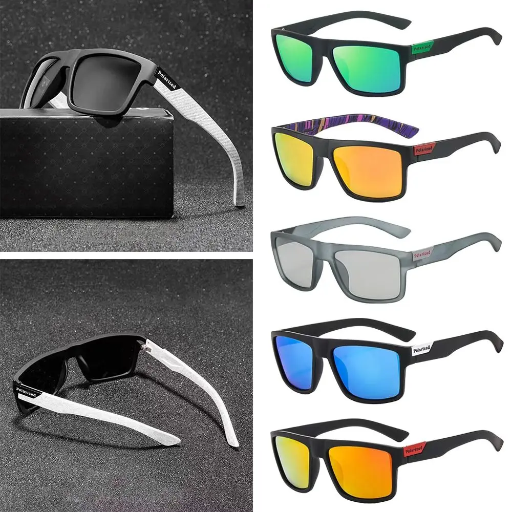 

UV400 Protection Polarized Sunglasses Anti-Glare Sport Square Frame Sun Glasses Casual Vintage Driving Sunglasses for Women Men