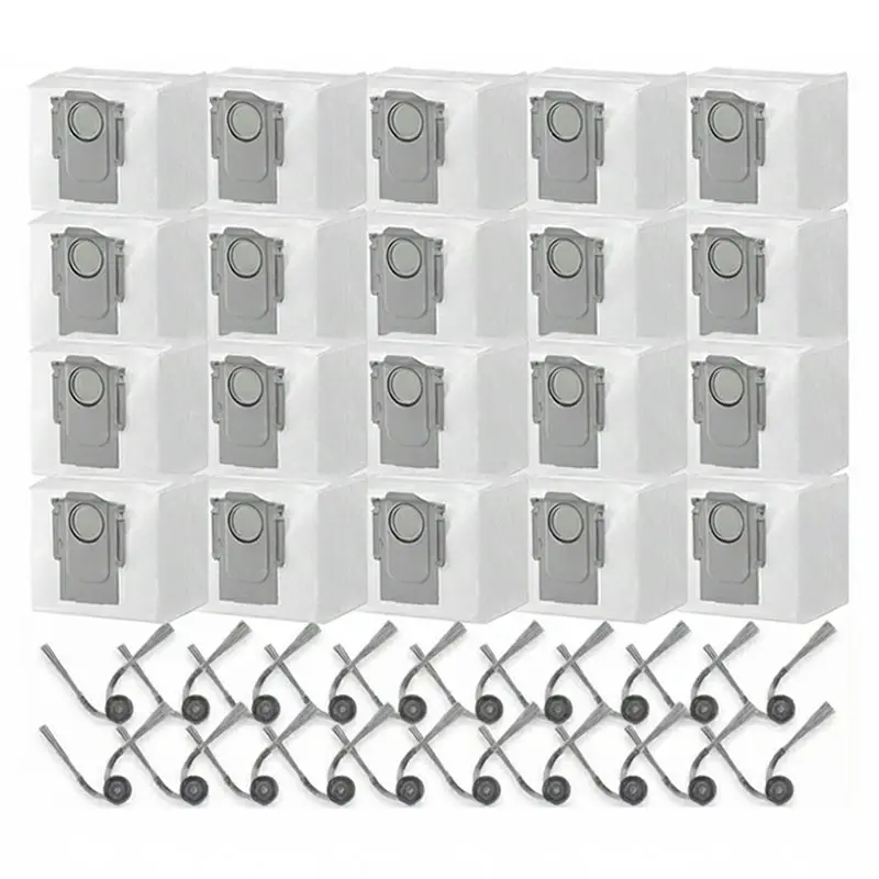 

B43C For Roborock Q7 M5/ Q7 L5/ Q7 TF/ Q7T+/Q7B/Q10 S5/ Q10 X5/ Q10V+/ Q10 PF/ Q10 VF/ Q8+/ Q8 Max Pro+ Plus Parts Bags Brush