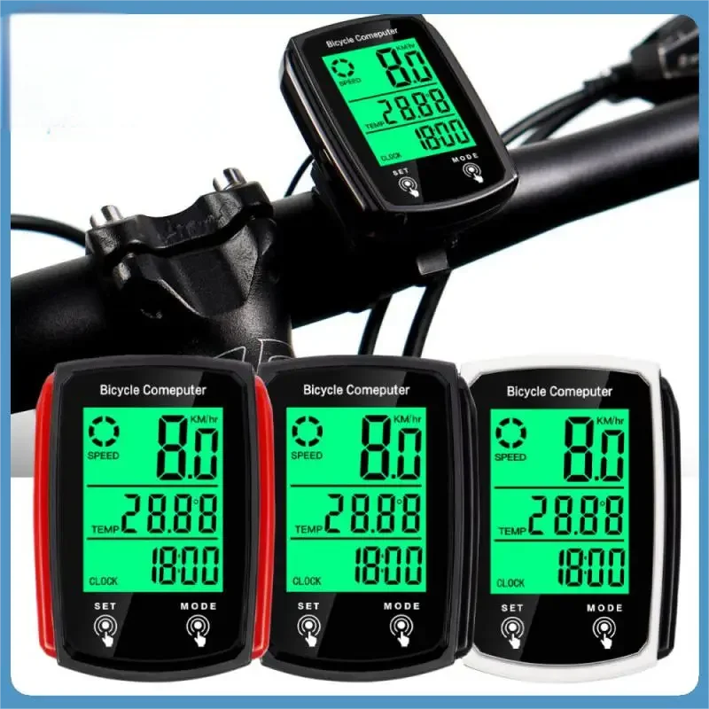 

Wireless Long Service Life Measuring Cycling Data Good Toughness Bike Computer Speedometer Cycling Supply