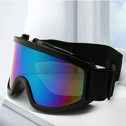 Skiing Goggles Windproof Cycling Motorcycle Goggles Winter Anti-Fog Snowboard Ski Glasses Ski Mask Tactical Goggle Sunglasses