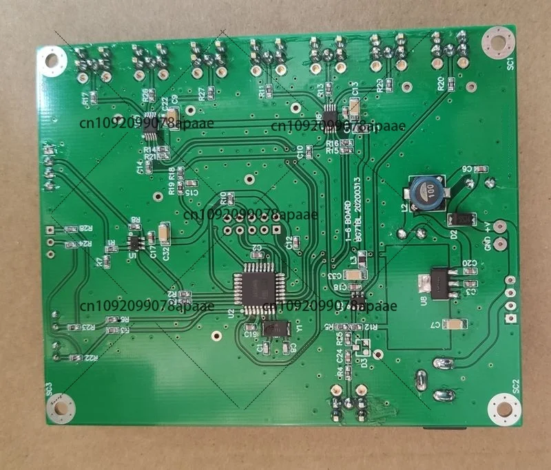 10m Input, 6-channel Output, Frequency Adjustable Conversion Board, PLL Board, 5-12v Power Supply, Computer Frequency Writing