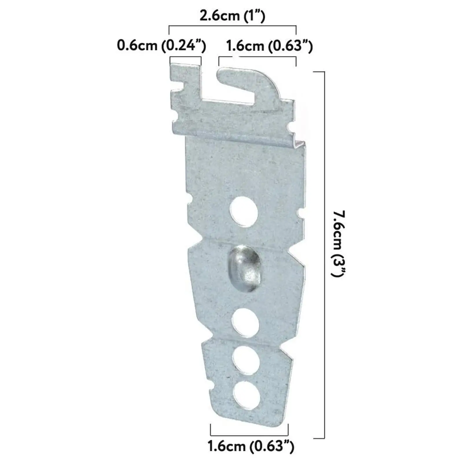 2x 8269145 Dishwasher Mounting Bracket Easy to Install Rustproof Sturdy Spare Parts Accessories for PS393134 AP3039168 WP8269145