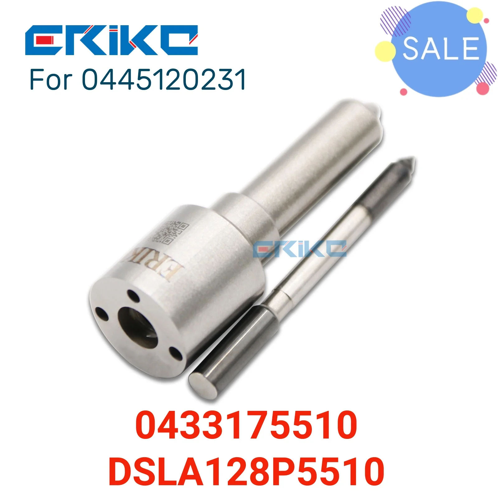 DSLA128P5510 Diesel Fuel Nozzle DSLA 128 P 5510 Full Cone Spray Nozzle 0433175510 Jet Spray dsla128p5510 for 0445120231