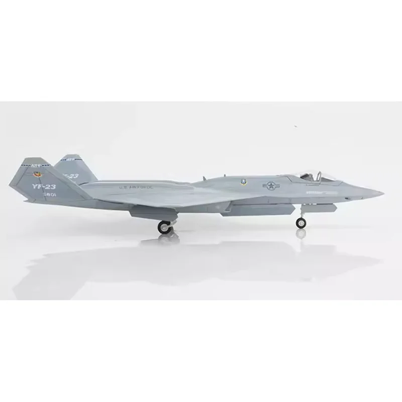 HM 1/72 Maßstab U.S. Air Force YF-23 YF23 Stealth Fighter Druckguss-Legierung Flugzeugmodell Sammlerstück Dekorativer Artikel Spielzeug
