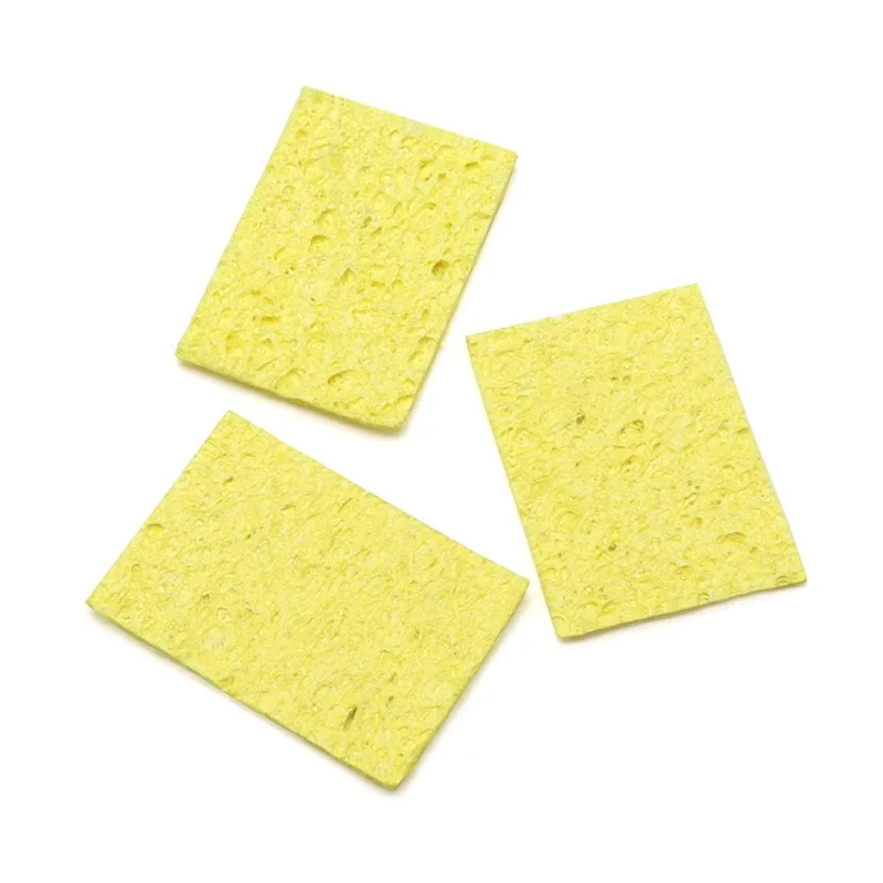 5/10Pcs Tin free Cotton Square Sponge High Temperature Resistant Welding Cleaning Sponge