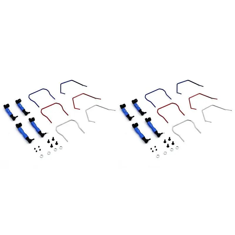 B78B-2X Front And Rear Sway Bar Kit SLF311 For Traxxas 4X4 Slash Stampede Rustler Rally RC Car Upgrade Parts