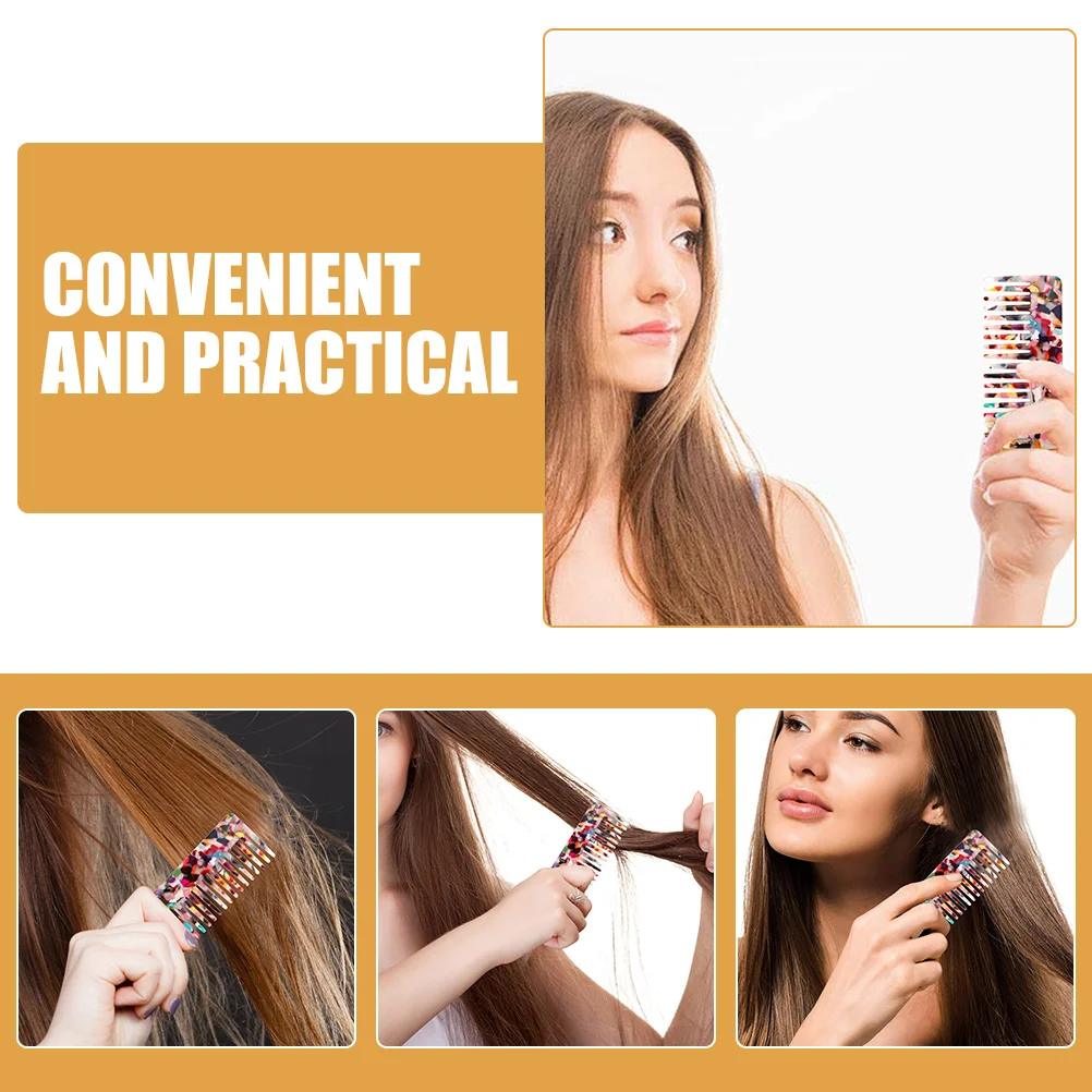 

Anti-static Comb for Hair Combs Styling Acetate Women Large Tooth Parting Beauty