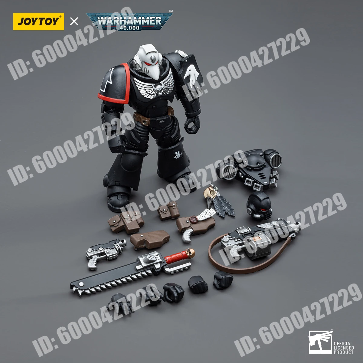 

[IN STOCK]JOYTOY Warhammer 40K 1/18 Action Figure Raven Guard Intercessors Sergeant Rychas Anime figures Toys Collection