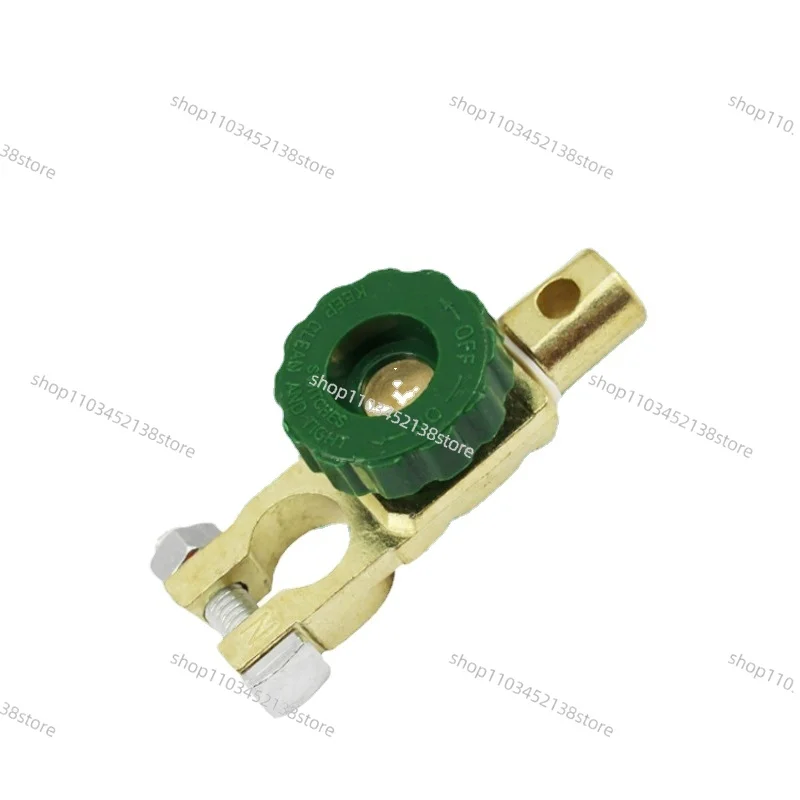 56-0026 Battery Battery Power-off Switch Zinc Alloy Plated Brass Power Switch To Protect Oil Leakage