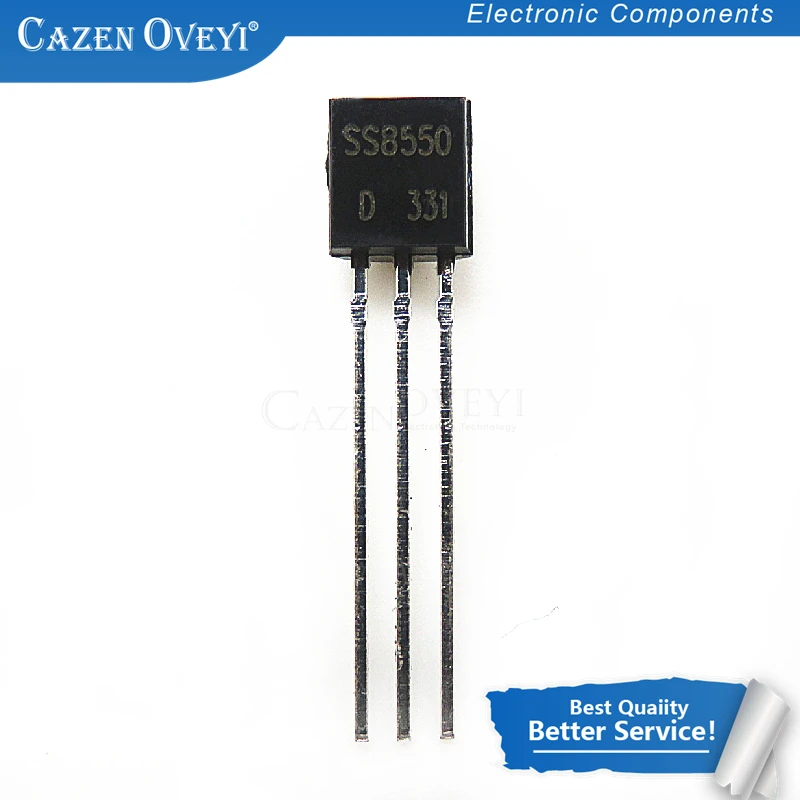 

IC Chipset 100pcs/lot S8550D S8550 8550 PNP Transistor TO-92 In Stock