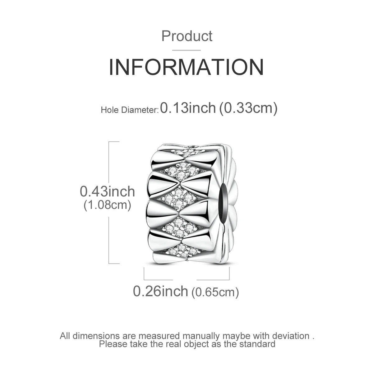 Charms passend für Originalperlen, 925er Sterlingsilber-Clip-Charms, Zirkon-Silikon-Abstandshalterperlen, passend für Armbänder, Damen-DIY-Geschenk – Detail 31