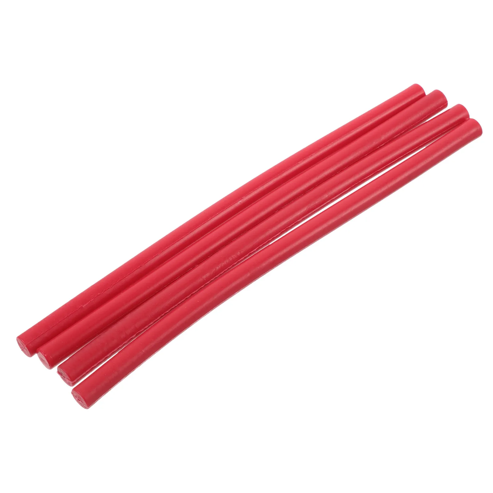 

4Pcs Snowboard Base Repair - Red Wax Stick for Ski Board Ding Repair and Outdoor Gear Maintenance - Ski Wax Tuning