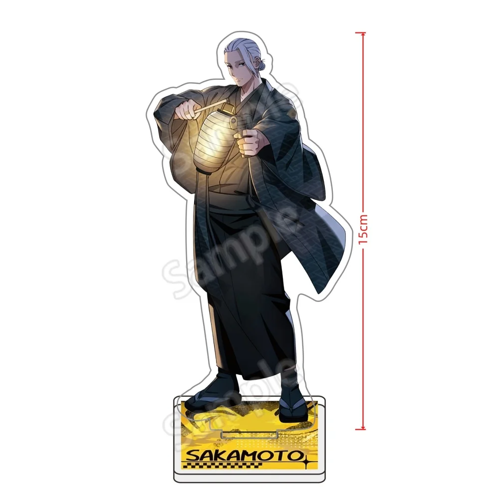 SAKAMOTO DAYS Acrylic Stand Model Plate Keychain Set Shin Asakura Taro Sakamoto Anime Figure Desk Decoration Collection for Fans