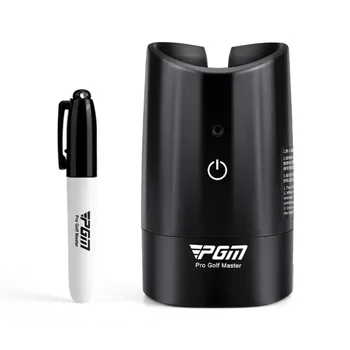 PGM Golf Elektrische Glasritzrades Golf Ball Liner Ausrichtung Werkzeug Golf Ball Liner Ball Spot Marker Werkzeug Linie Maler Zubehör