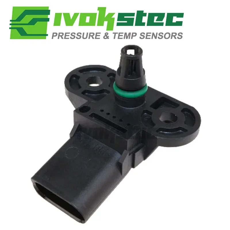 MAP Pressure Sensor 03C 906 051 For VW Eos Polo Jetta Golf Passat Bora Touran Audi A3 A4 A6 Q5 Skoda Seat 03C906051 0261230095 - view 2