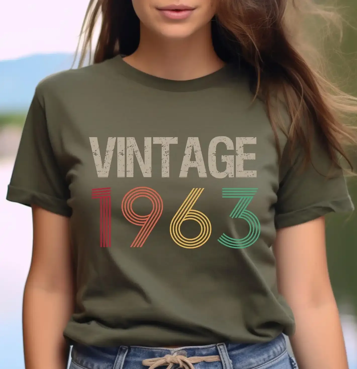 Vintage 1963 T Shirt 61St Birthday For Men Best Friend Bday Sixties Turning 61 Born In