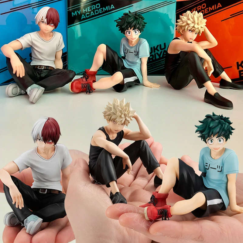 My Hero Academia Midoriya Izuku Anime Figur Boku no Hero Todoroki Shoto/Toga Himiko/Bakugou Katsuki Action Figure Modell Puppe und Y