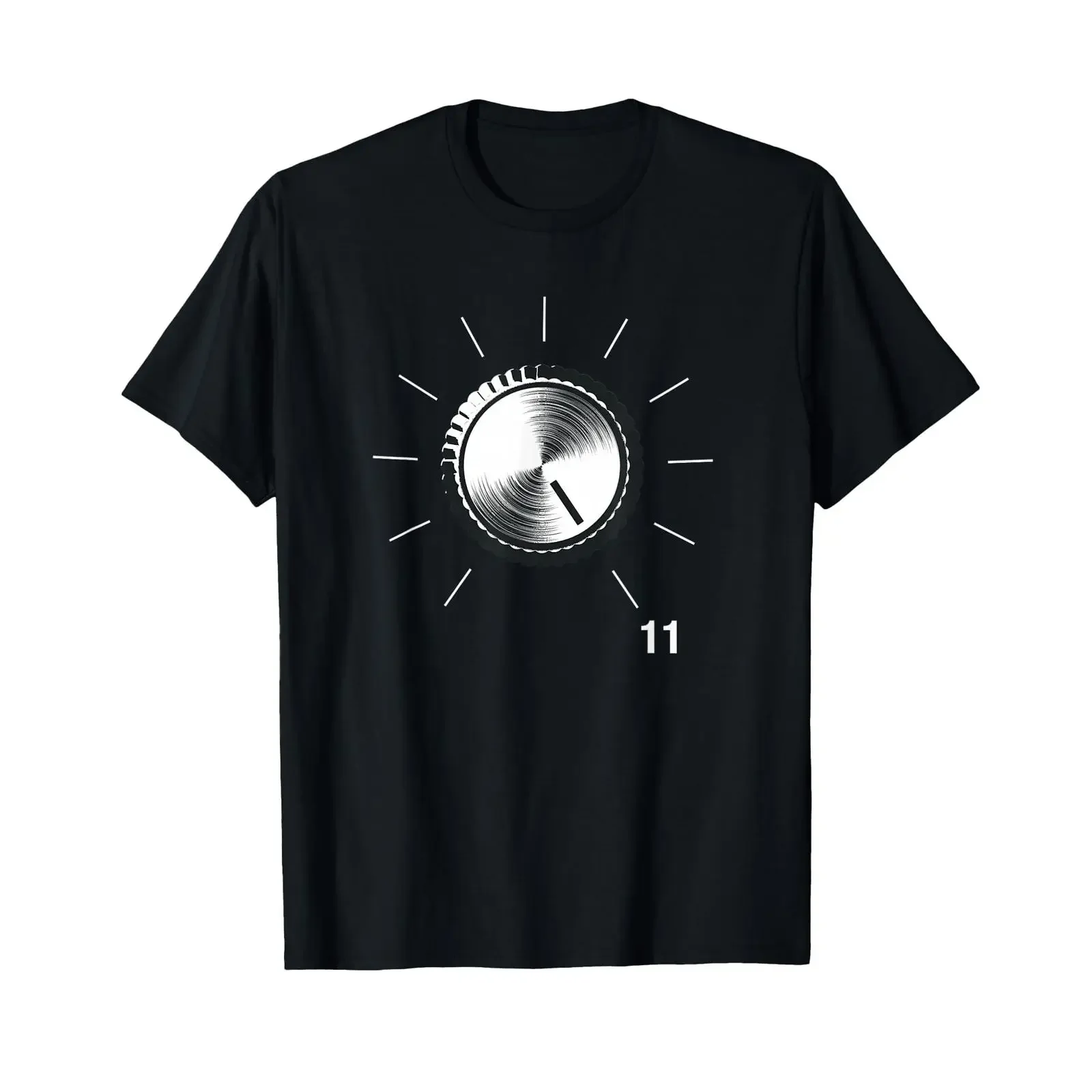 This Go to Eleven Vintage Tube Amp Volume Control T Shirt vintage Washed Top For Everyday Wear Stylish Casual Versatile fashion