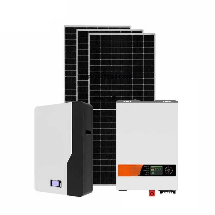 Complete Solar System 5kW Grid LiFePO4 Battery 48V Wall-Mounted All-In-One for Photovoltaic Panel System Customized Solar Power