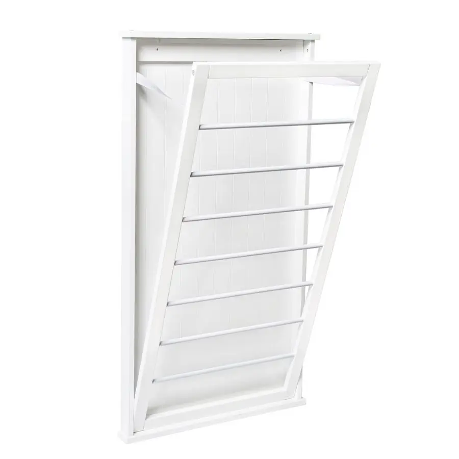 

The Perfect Wall Mounted Clothes Rack with Drying Rod and Drying Rack, A SpaceSaving, Efficient Solution for Drying Clothes at H