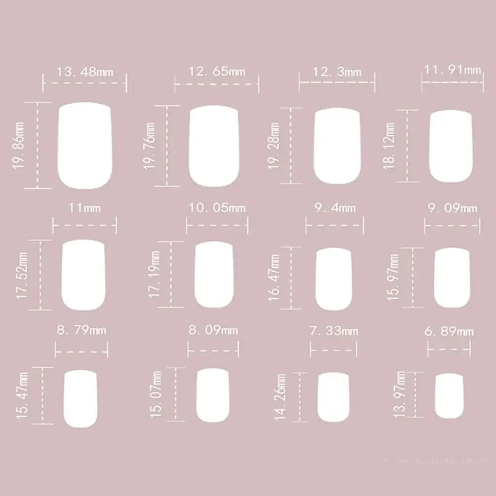 Nuevas uñas postizas cuadradas largas, prensa de ojo de gato francés en uñas, cubierta completa brillante, Nials falsos para mujeres y niñas