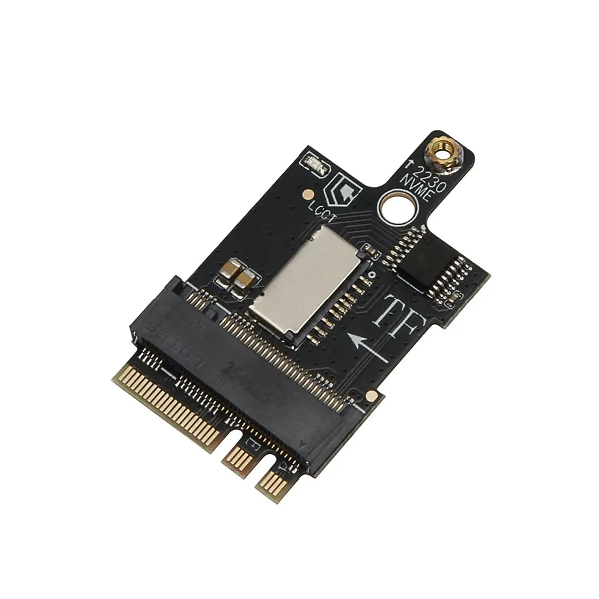A10I M.2 WiFi Wireless Network Card A+E Key to 2230 KEY-M NVME Hard Drive M.2 SSD Adapter Card for Mini PC