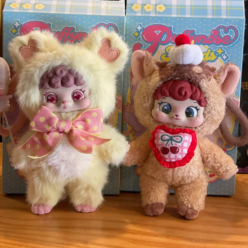 

2025 New Origina Puffynose Friends Friends Memo Series Blind Box Collectible Cute Dolls Trendy Toys Decoration Mystery Box Gifts