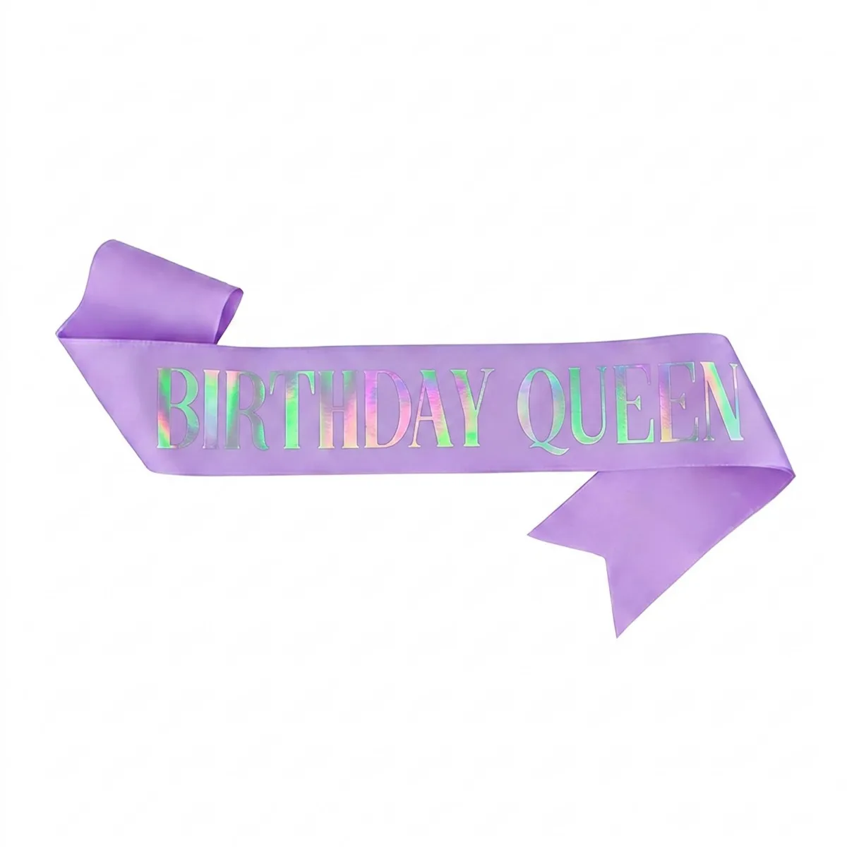 Geburtstagsmädchen Königin Schärpe Band Satin Folie Party Dekorationen Alles Gute zum Geburtstag Partyzubehör für Frauen Mädchen – Detail 9