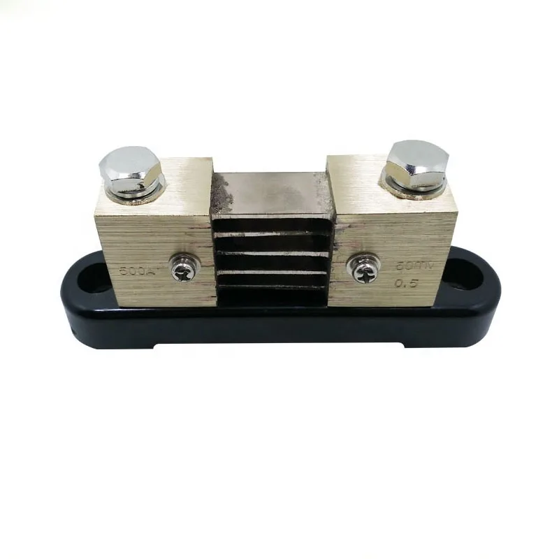 BE-50mV 500A uses basic DC current shunt resistor heatsink