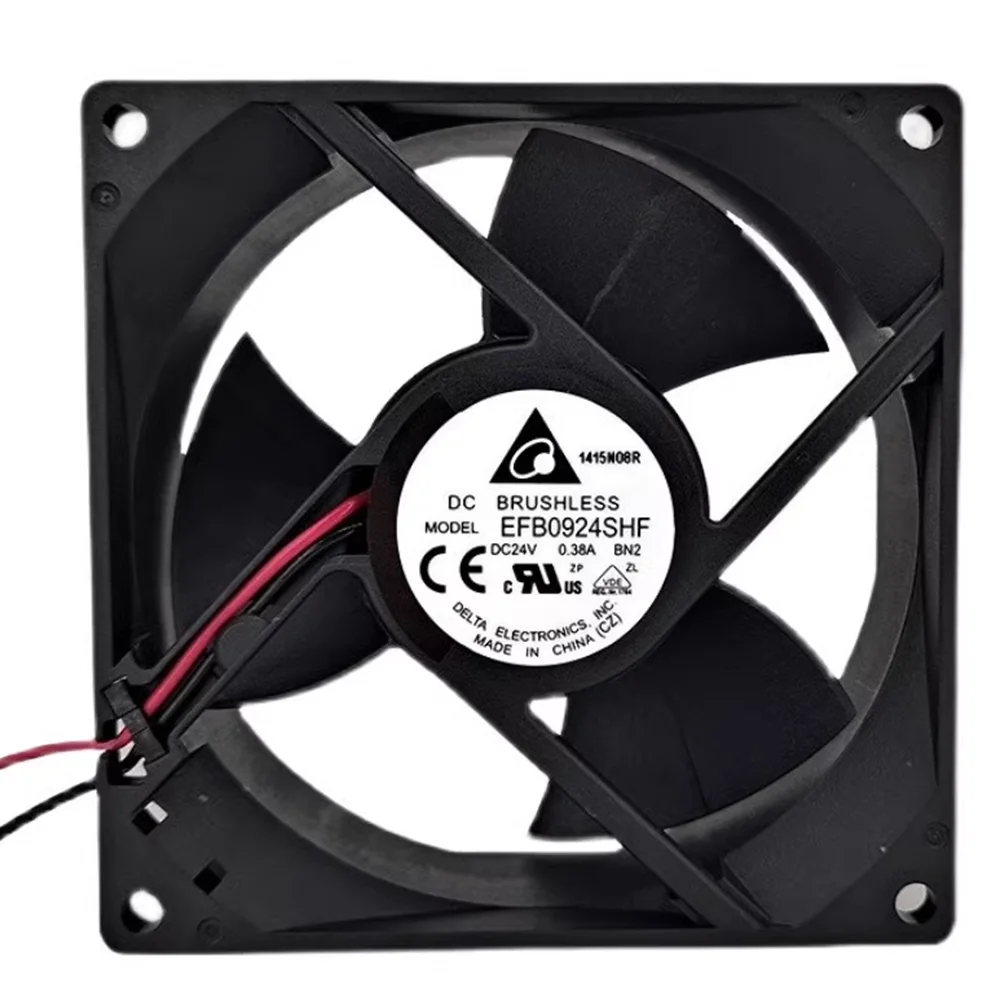 for delta converter cooling fan EFB0924SHF DC 24V 0.38A 9032 for Delta 90*90*32mm 90mm