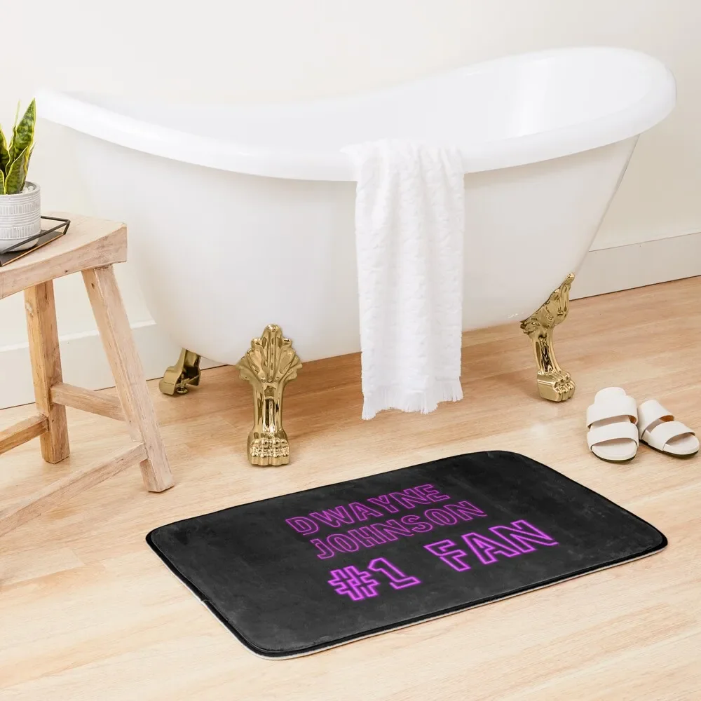 

Dwayne Johnson # 1 fan Bath Mat Carpets For The Bathroom For Bathroom And Toilet Mat