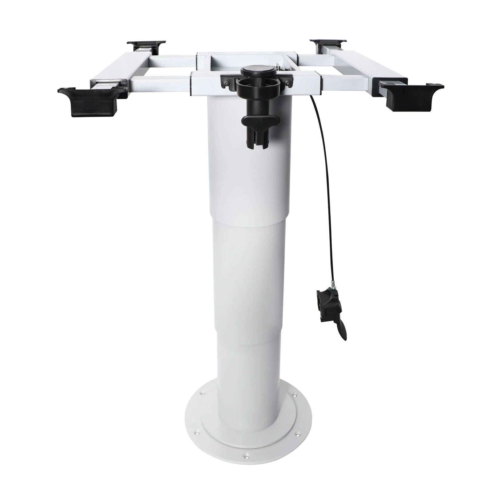 

Heavy-Duty Pneumatic RV Table Leg, Adjustable Height Base with Swivel & Slide, Durable Aluminum for Camper & Boat, Fast Delivery