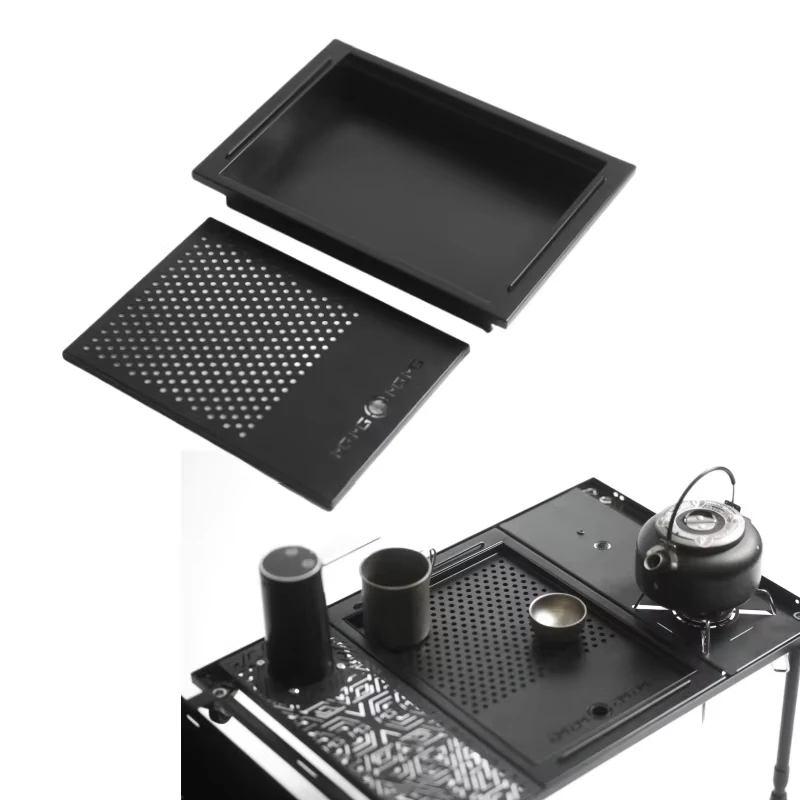 Sno IGT Table Accessories IGT One Unit Tea Tray With Pulling Handle IGT One Unit Tea Tray Outdoor Camping Tea Tray New