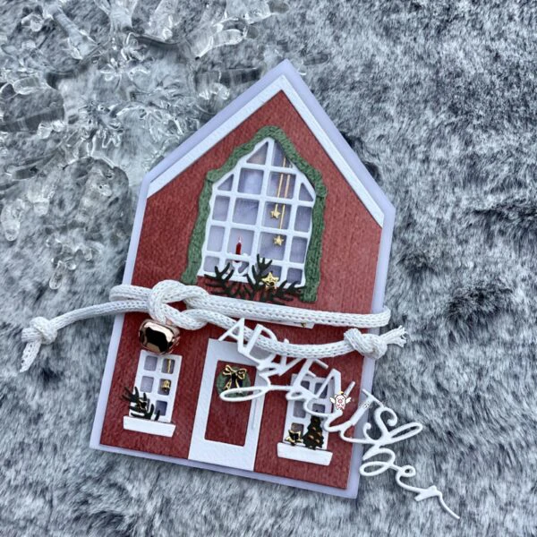 

Металлические вырубные формы Mmao Craft для вырезания, трафареты для рождественских украшений, вырубные ножи для скрапбукинга, формы для творчества, ножи-вырубки, трафареты для вырезания