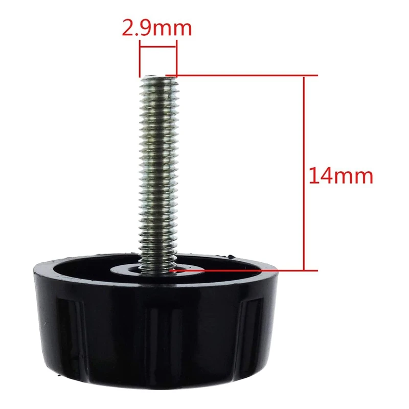 10Pcs Screws Nuts Caps For Fishing Spinning Reels Knob Power Handle Grip