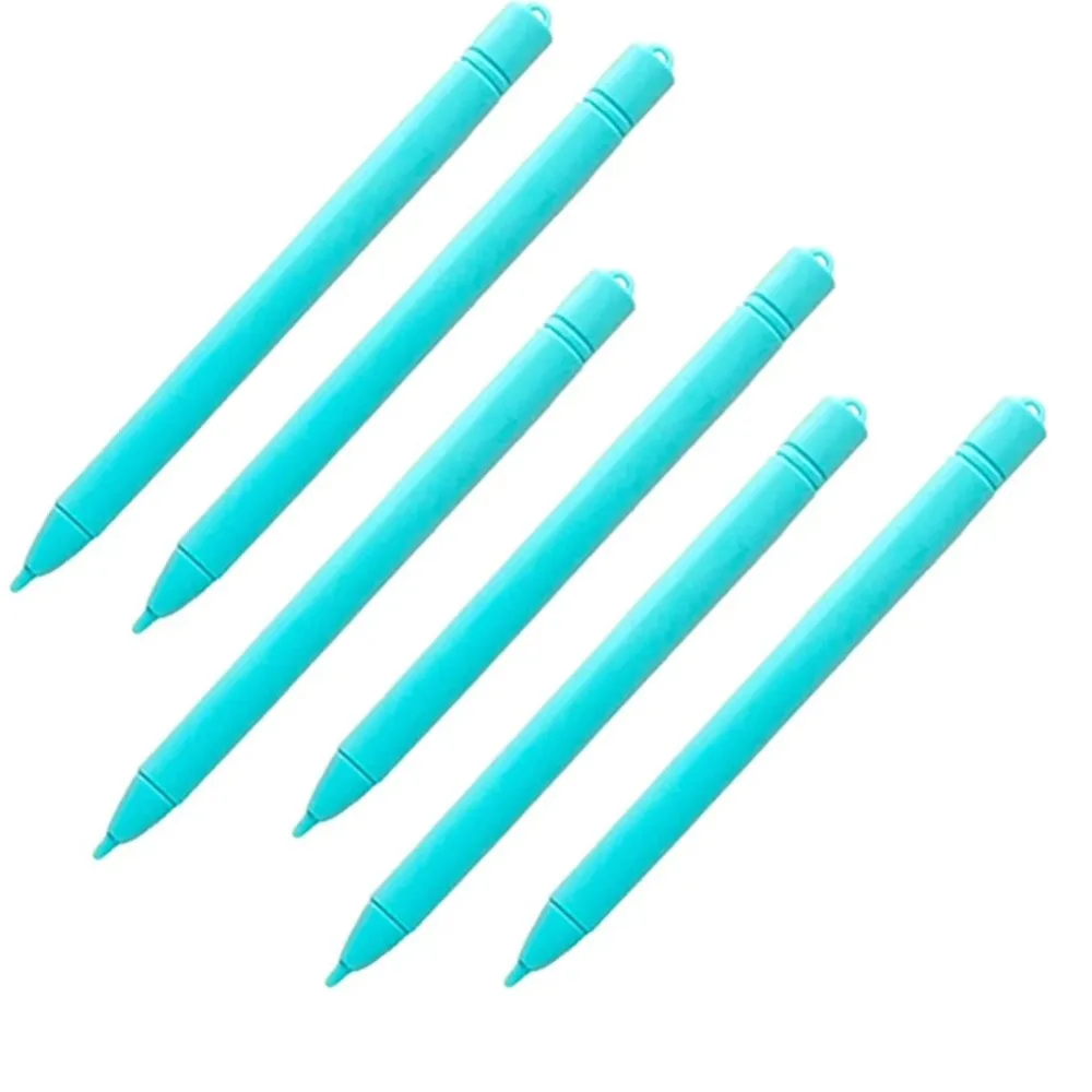 

6pcs Colorful Drawing Tablet Pen Paintingactive Kids Gift LCD Writing Pad Stylus Student Supply Universal Painting Pencil