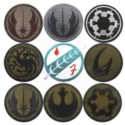 Planet Jedi Bestel De Mandalore Premiejager Boba Fett Embleem Geborduurde Armband Geborduurde Patches Voor Kledingborduurwerk
