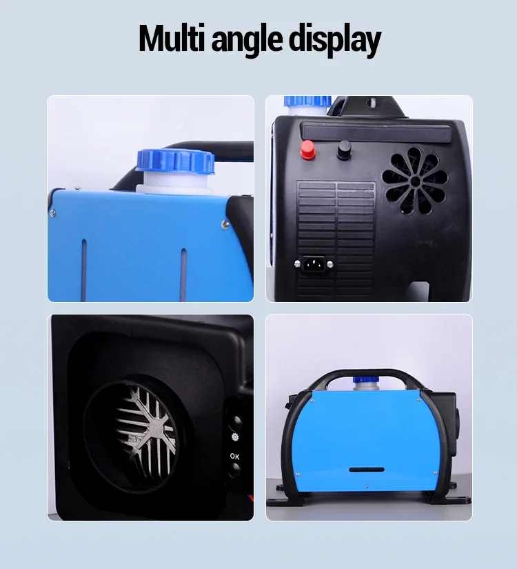 5KW Portable All‑in‑One Air Parking Heater 12V 220V Dual Voltage Outdoor Heater Compatible With Truck Off‑Road Vehicle