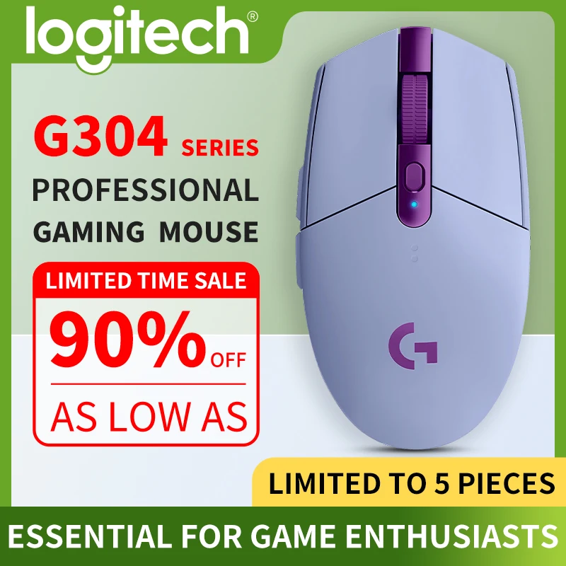 Nouvelle souris de jeu filaire Logitech G402 avec suivi à grande vitesse, capteur moteur de jeu et 8 boutons programmables