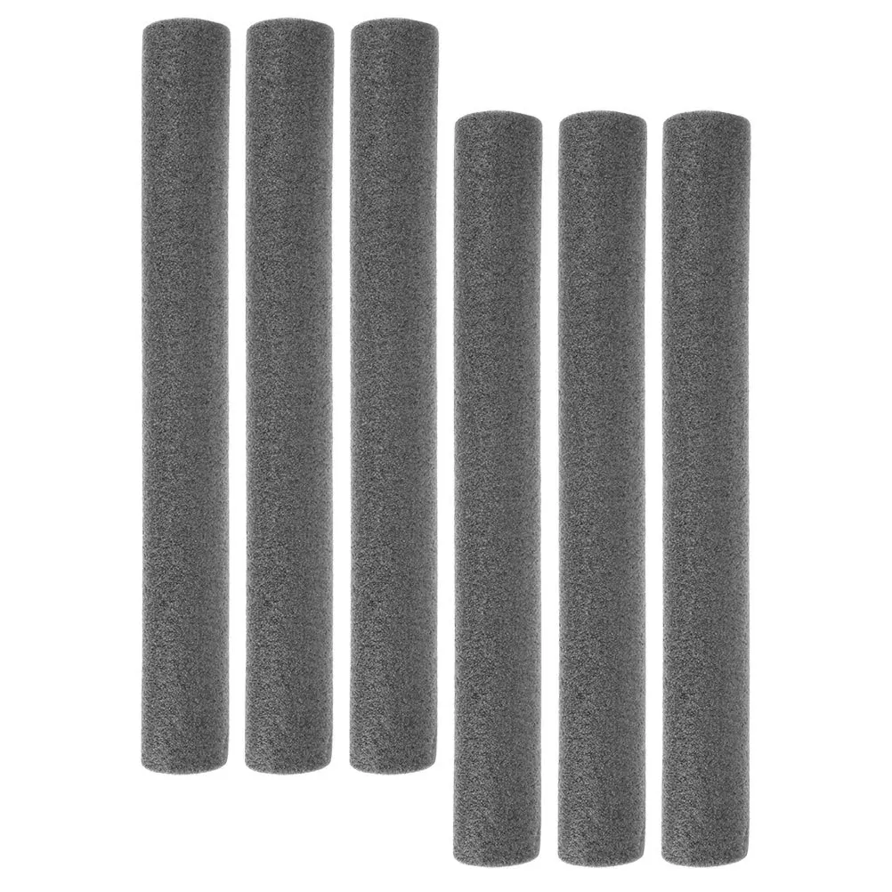 

6pcs Sponge Tube Accessories For Trampoline Enclosure Black Heavy Duty Foam Pole Sleeves Protection Child Safety Play Area Easy