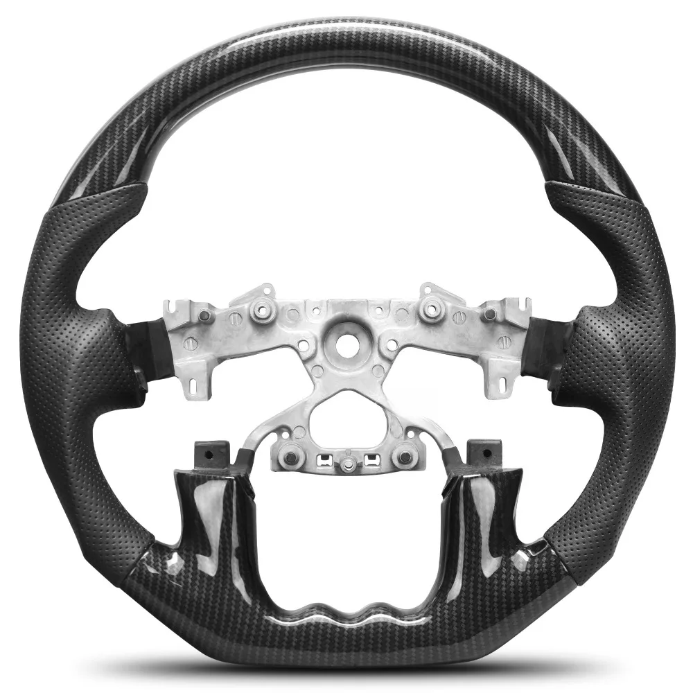 

Hydrodip Carbon Fiber Steering Wheel for-Shaped Flat Bottom Steering Wheel