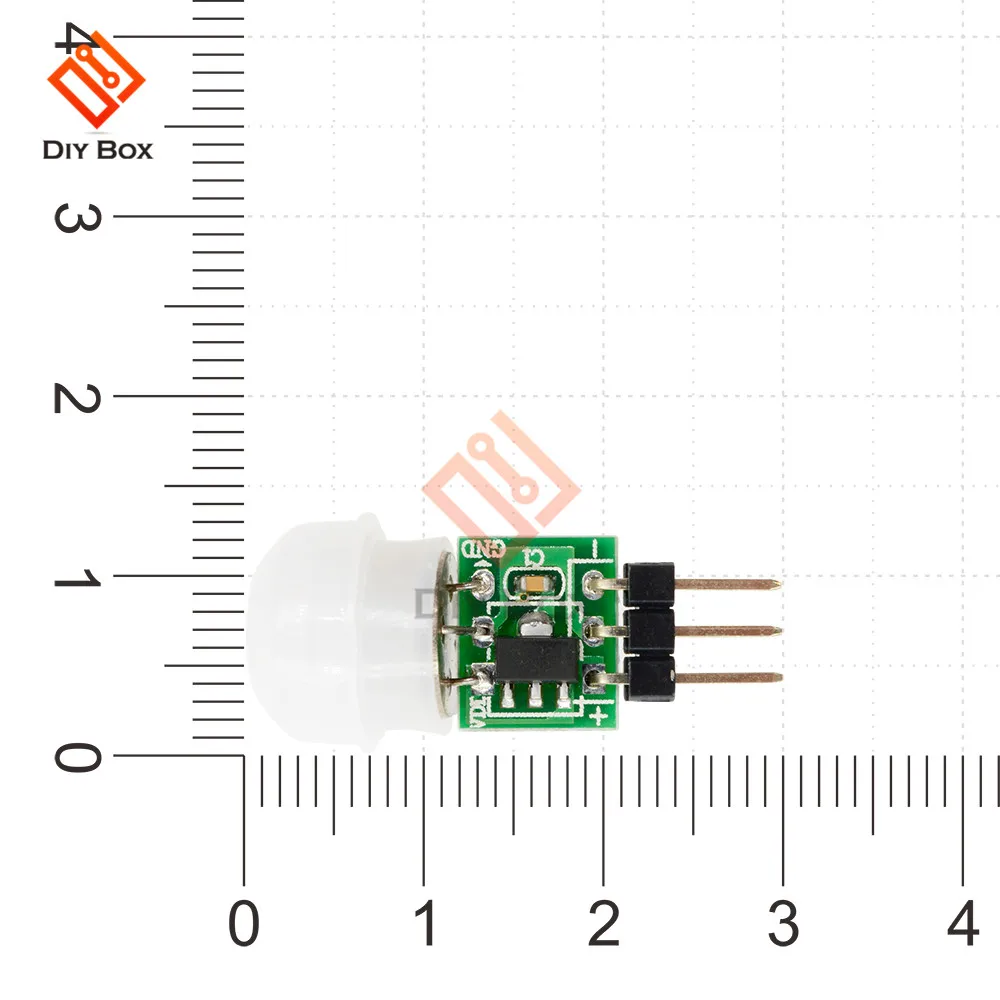 DC 5V 12V Mini PIR Motion Sensor Switch Module IR Infrared Human Induction Sensor Detector Controller Switch for LED Light AM312