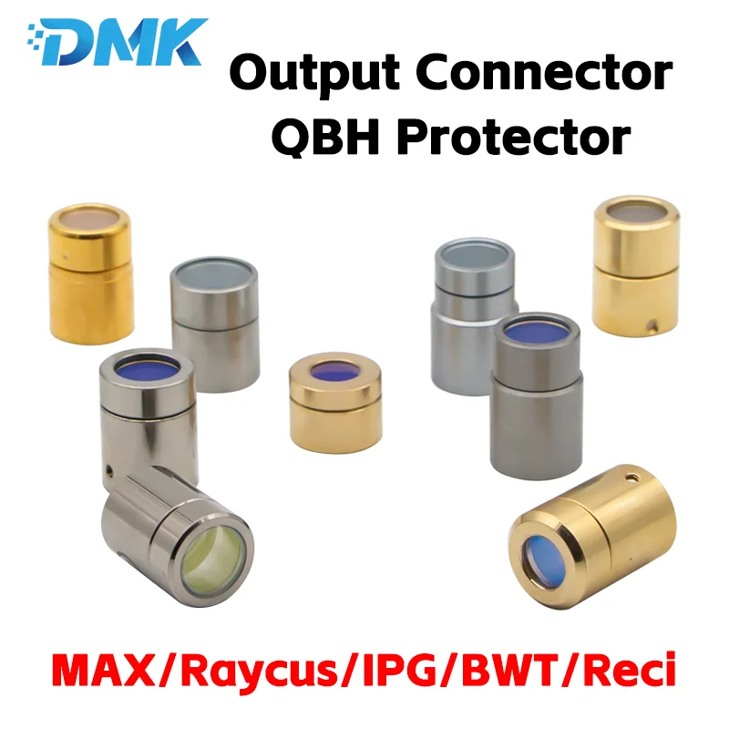 

Output Protective Connector Lens Raycus Max IPG Reci 2KW 3KW Original QBH Fiber Laser Source Protection Cap Fiber Optic Crystal